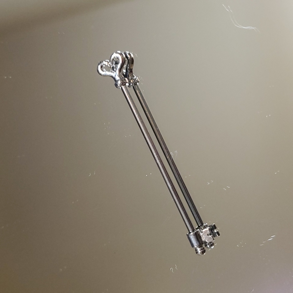 Industrial Piercing Body Jewelry   Earring Key Surgical Steel 14g
